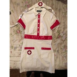 Vintage Lip Service Sexy Nurse Outfit/Costume